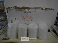 Partij plastieken deksels voor bekertjes - afbeelding 1 van  2