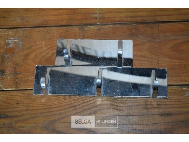 Partij plastieken kleerhaken - afbeelding 1 van  2