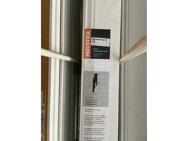 Partij plinten, afdeklijsten en overgangsprofielen - afbeelding 12 van  17