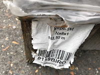 Partij plinten ca. 188,50lm , ca. 15,08 m2 - afbeelding 2 van  3