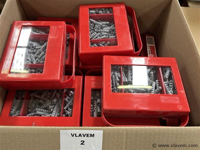 Partij pluggen, fabr. fischer - afbeelding 1 van  1