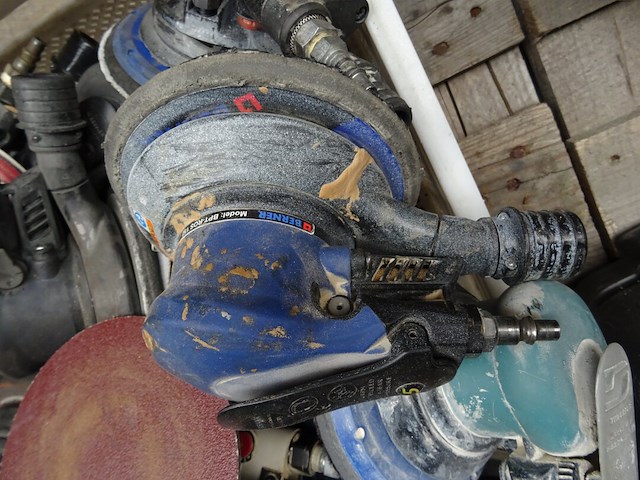 Partij pneumatische schuurmachines - afbeelding 3 van  7