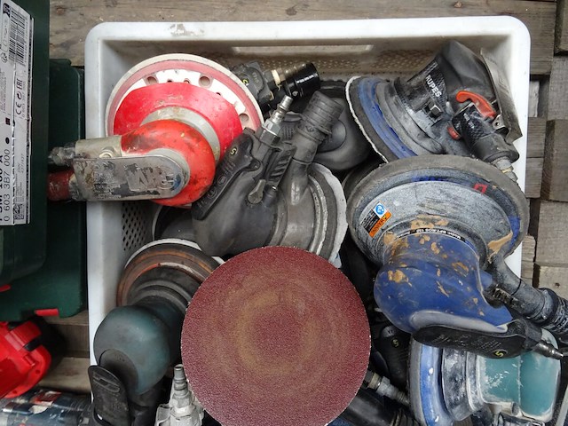 Partij pneumatische schuurmachines - afbeelding 7 van  7