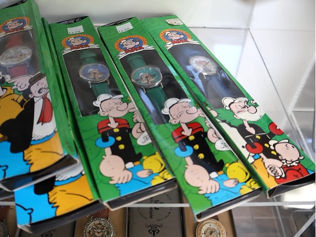 Partij popeye horloge (x9) - afbeelding 2 van  4