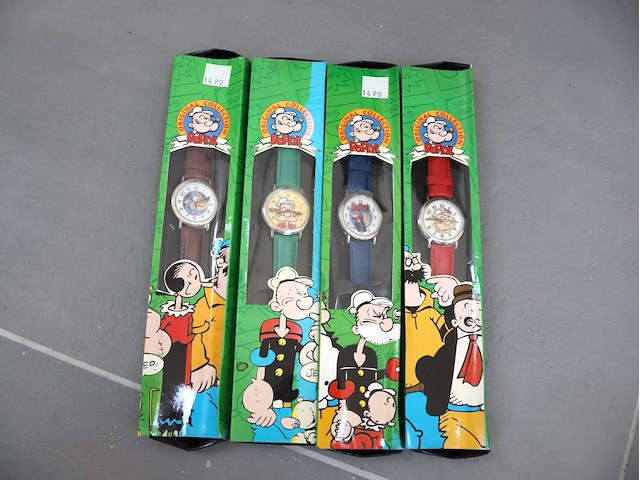 Partij popeye horloge (x9) - afbeelding 3 van  4