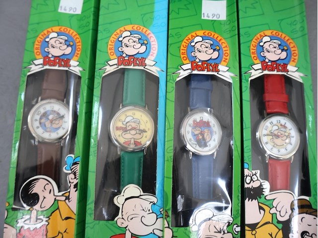 Partij popeye horloge (x9) - afbeelding 4 van  4