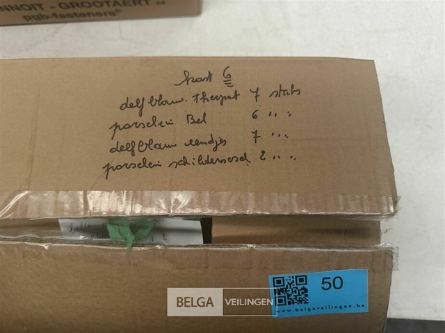 Partij porseleinen deco - afbeelding 5 van  5