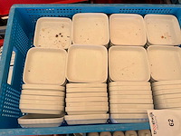 Partij porseleinen schoteltjes - afbeelding 2 van  4