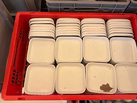 Partij porseleinen schoteltjes - afbeelding 3 van  4