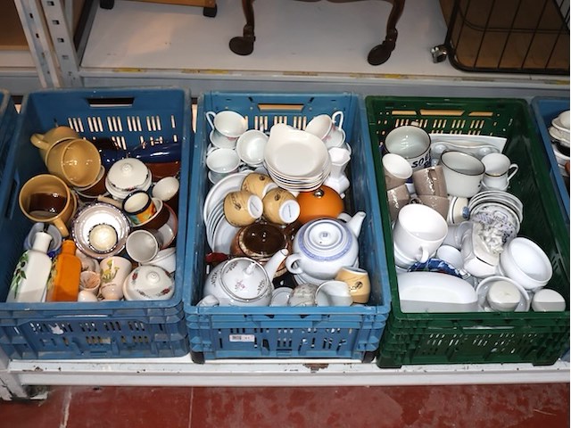 Partij potjes en tassen - afbeelding 1 van  8