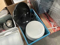 Partij potten, glaswerk en servies - afbeelding 11 van  16