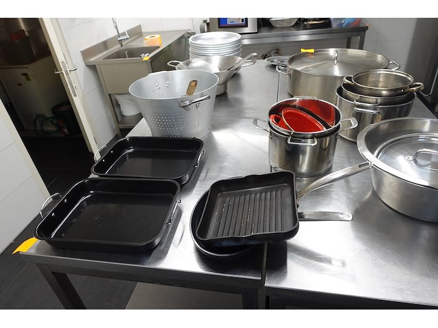 Partij potten,pannen en schalen - afbeelding 7 van  7