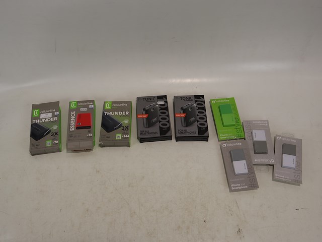 Partij powerbank (x10) - afbeelding 1 van  4