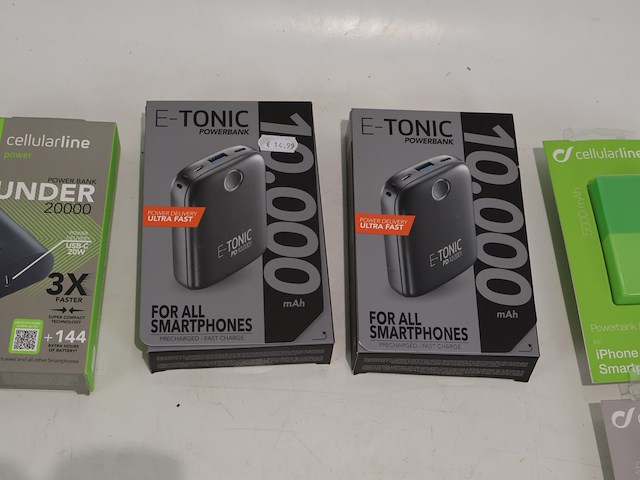 Partij powerbank (x10) - afbeelding 3 van  4