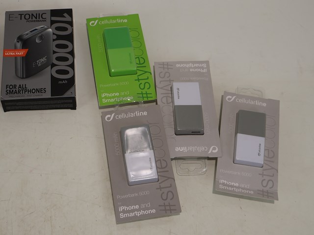 Partij powerbank (x10) - afbeelding 4 van  4