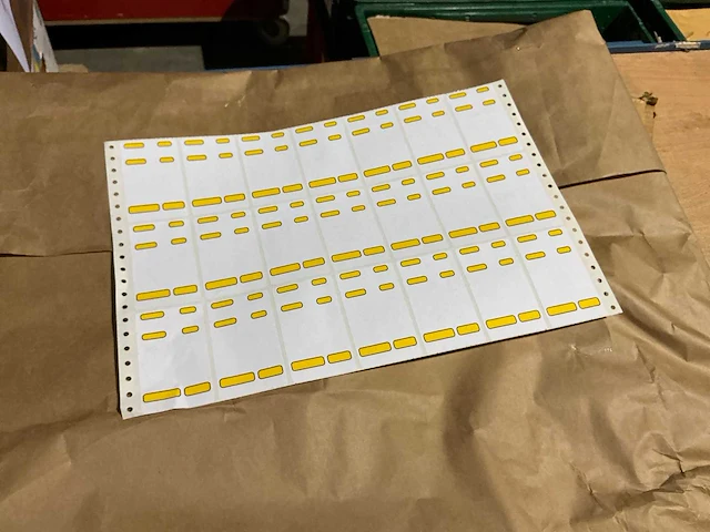 Partij printlabels - afbeelding 1 van  5