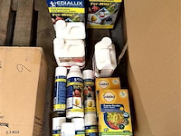 Partij producten voor dieren en planten