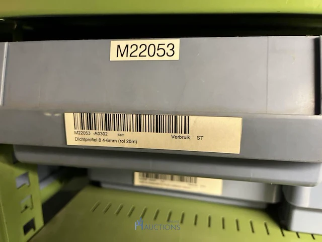 Partij profielbevestigingen, ankers en machinehandwielen - afbeelding 14 van  119