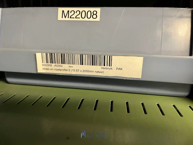 Partij profielbevestigingen, ankers en machinehandwielen - afbeelding 16 van  119