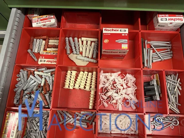 Partij profielbevestigingen, ankers en machinehandwielen - afbeelding 43 van  119