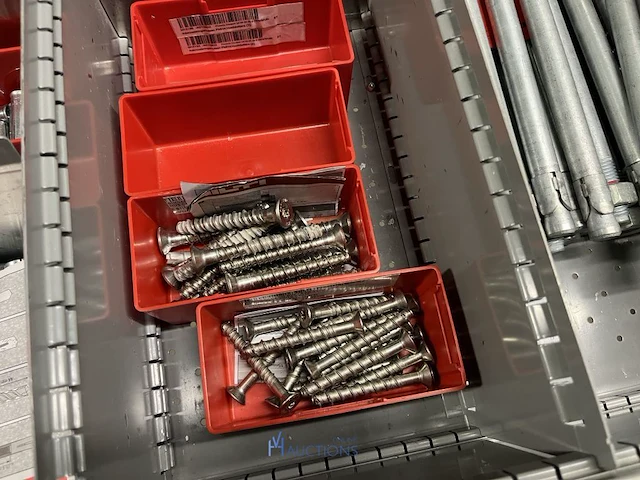 Partij profielbevestigingen, ankers en machinehandwielen - afbeelding 70 van  119