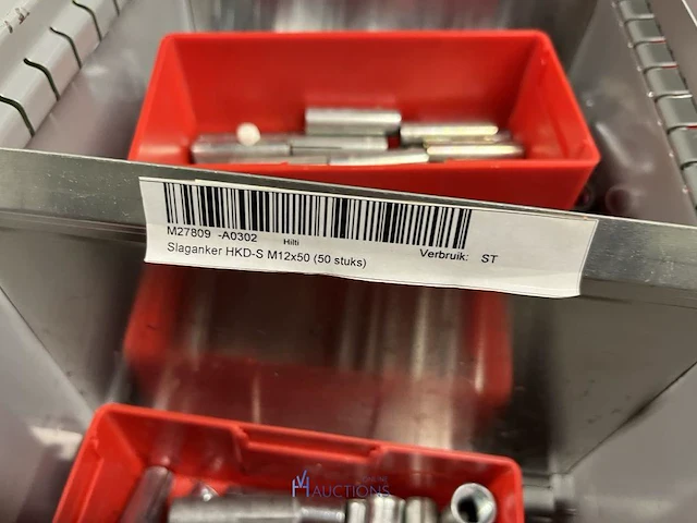 Partij profielbevestigingen, ankers en machinehandwielen - afbeelding 74 van  119