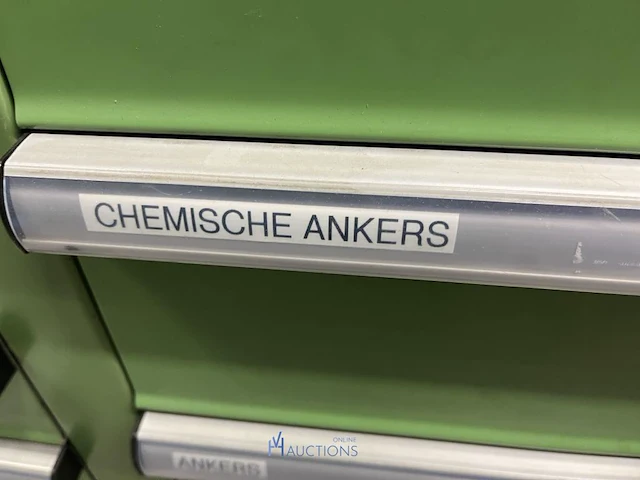 Partij profielbevestigingen, ankers en machinehandwielen - afbeelding 77 van  119