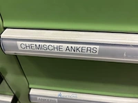 Partij profielbevestigingen, ankers en machinehandwielen - afbeelding 77 van  119