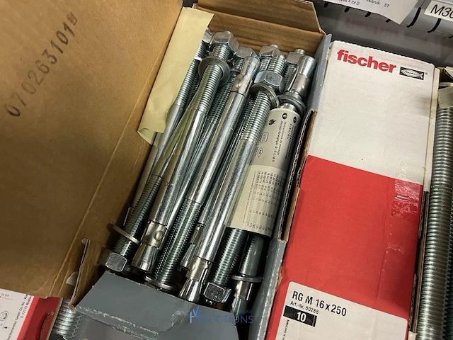 Partij profielbevestigingen, ankers en machinehandwielen - afbeelding 80 van  119