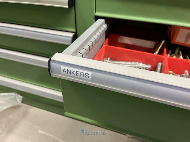 Partij profielbevestigingen, ankers en machinehandwielen - afbeelding 85 van  119