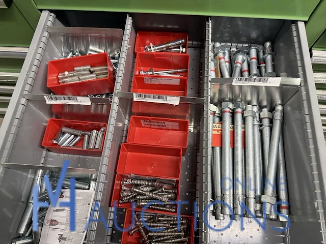 Partij profielbevestigingen, ankers en machinehandwielen - afbeelding 76 van  119