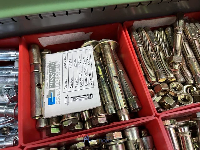 Partij profielbevestigingen, ankers en machinehandwielen - afbeelding 95 van  119