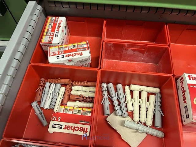 Partij profielbevestigingen, ankers en machinehandwielen - afbeelding 107 van  119