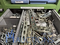 Partij profielbevestigingen, ankers en machinehandwielen - afbeelding 109 van  119