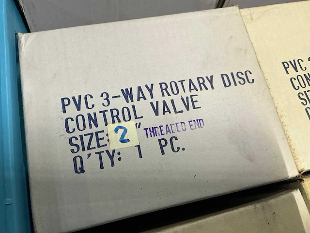 Partij pvc afsluiters 2’’ - afbeelding 4 van  4