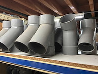 Partij pvc bochten en koppelstukken - afbeelding 6 van  27