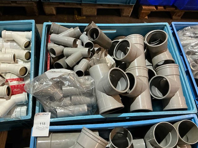 Partij pvc buishulpstukken - afbeelding 9 van  10