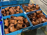 Partij pvc buishulpstukken