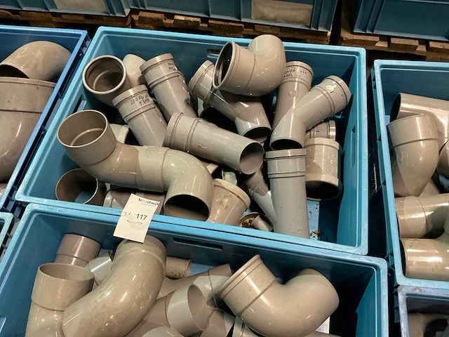 Partij pvc buishulpstukken - afbeelding 4 van  7