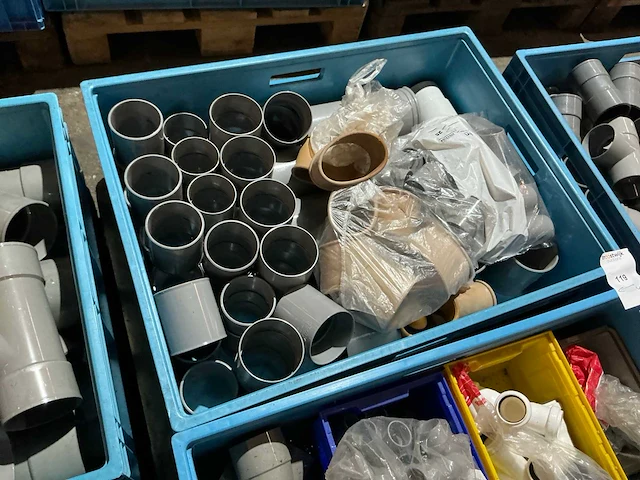 Partij pvc buishulpstukken - afbeelding 10 van  10