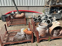 Partij pvc buizen en hulpstukken - afbeelding 2 van  7