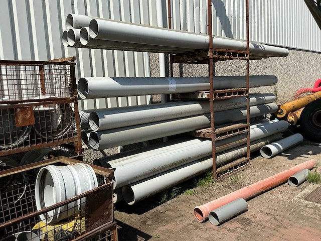 Partij pvc buizen en hulpstukken - afbeelding 4 van  7