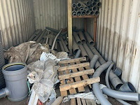 Partij pvc buizen en koppelstukken (inhoud van 2 zeecontainers) (27) - afbeelding 4 van  11