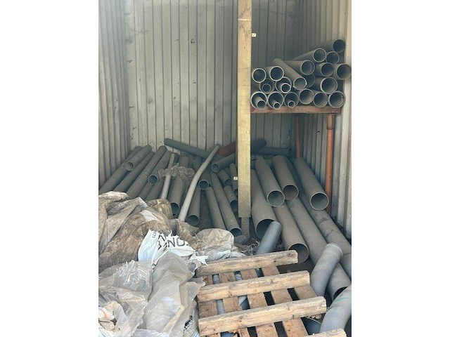 Partij pvc buizen en koppelstukken (inhoud van 2 zeecontainers) (27) - afbeelding 5 van  11