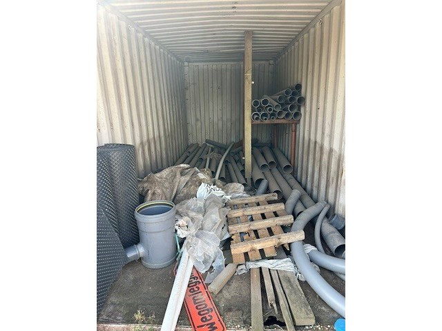 Partij pvc buizen en koppelstukken (inhoud van 2 zeecontainers) (27) - afbeelding 6 van  11