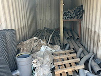 Partij pvc buizen en koppelstukken (inhoud van 2 zeecontainers) (27) - afbeelding 6 van  11
