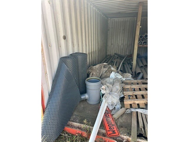 Partij pvc buizen en koppelstukken (inhoud van 2 zeecontainers) (27) - afbeelding 7 van  11