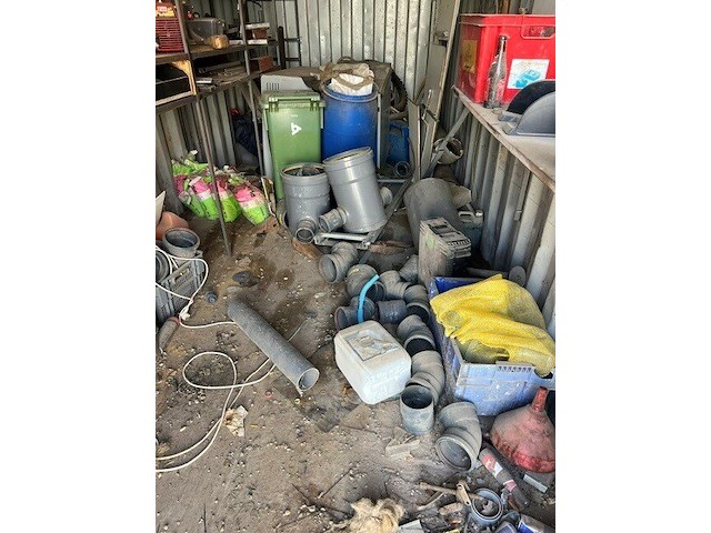 Partij pvc buizen en koppelstukken (inhoud van 2 zeecontainers) (27) - afbeelding 11 van  11