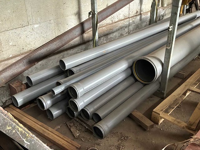 Partij pvc buizen en koppelstukken - afbeelding 4 van  7