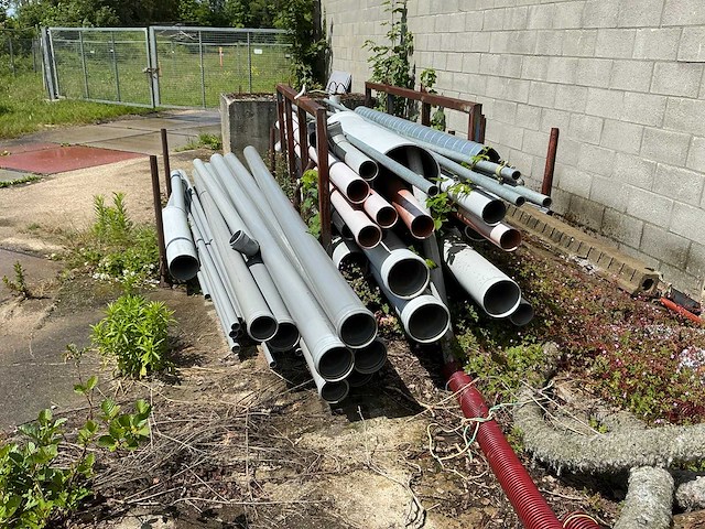 Partij pvc buizen - afbeelding 2 van  4
